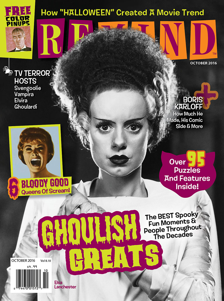 Ghoulish Greats October 2016 ReMIND Magazine Hours of puzzles