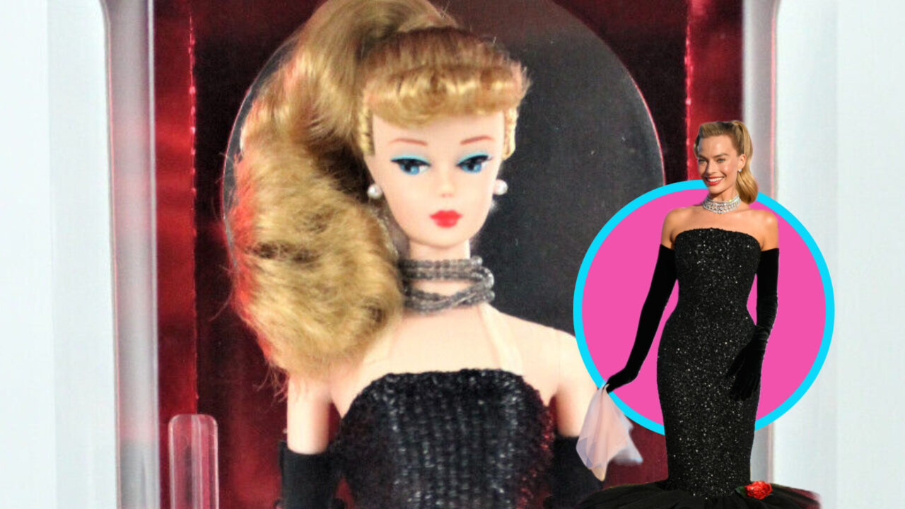 Margot Robbie Takes Inspiration From a 1960s Barbie for the 'Barbie ...