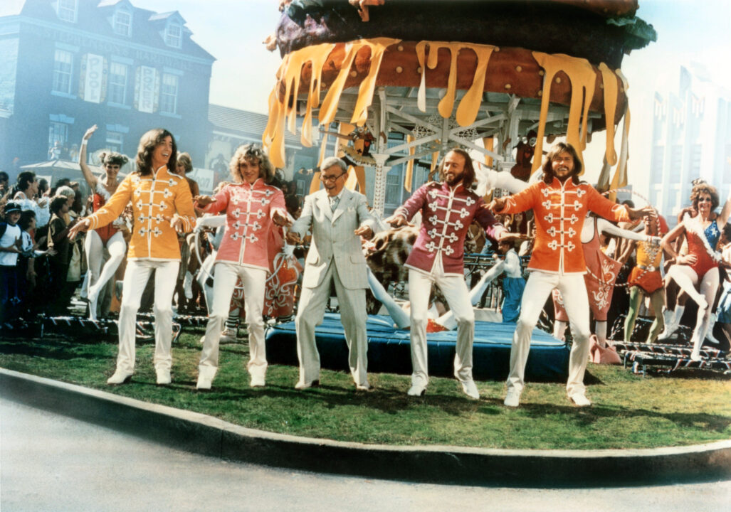 SGT. PEPPER'S LONELY HEARTS CLUB BAND, Barry Gibb, Maurice Gibb, George Burns, Peter Frampton, Robin Gibb, 1978