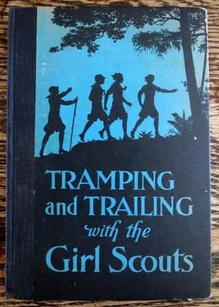 tramping and trailing with the girl scouts guidebook