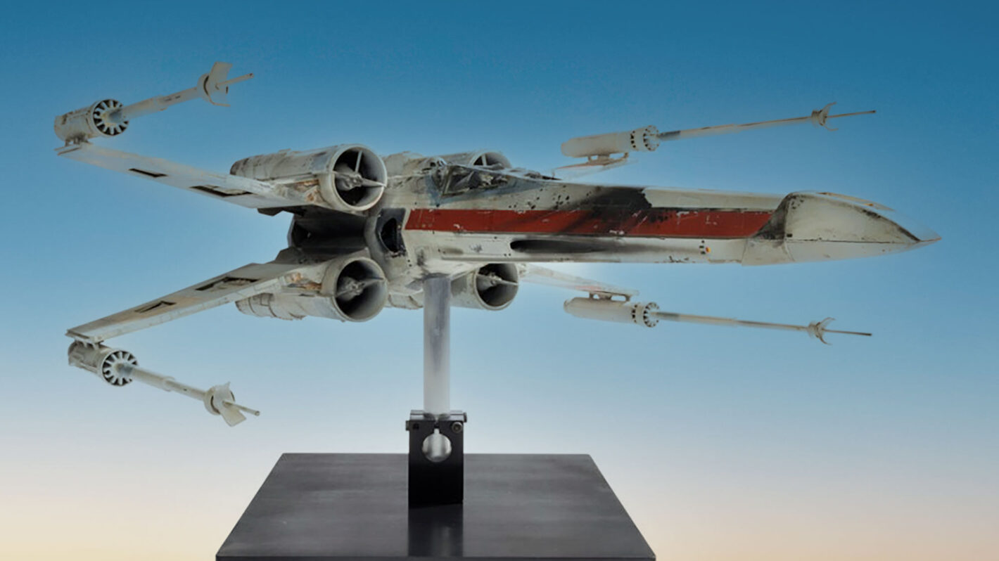 Stay On Target: Screen-matched 'star Wars' X-wing Fighter Model Fetches 