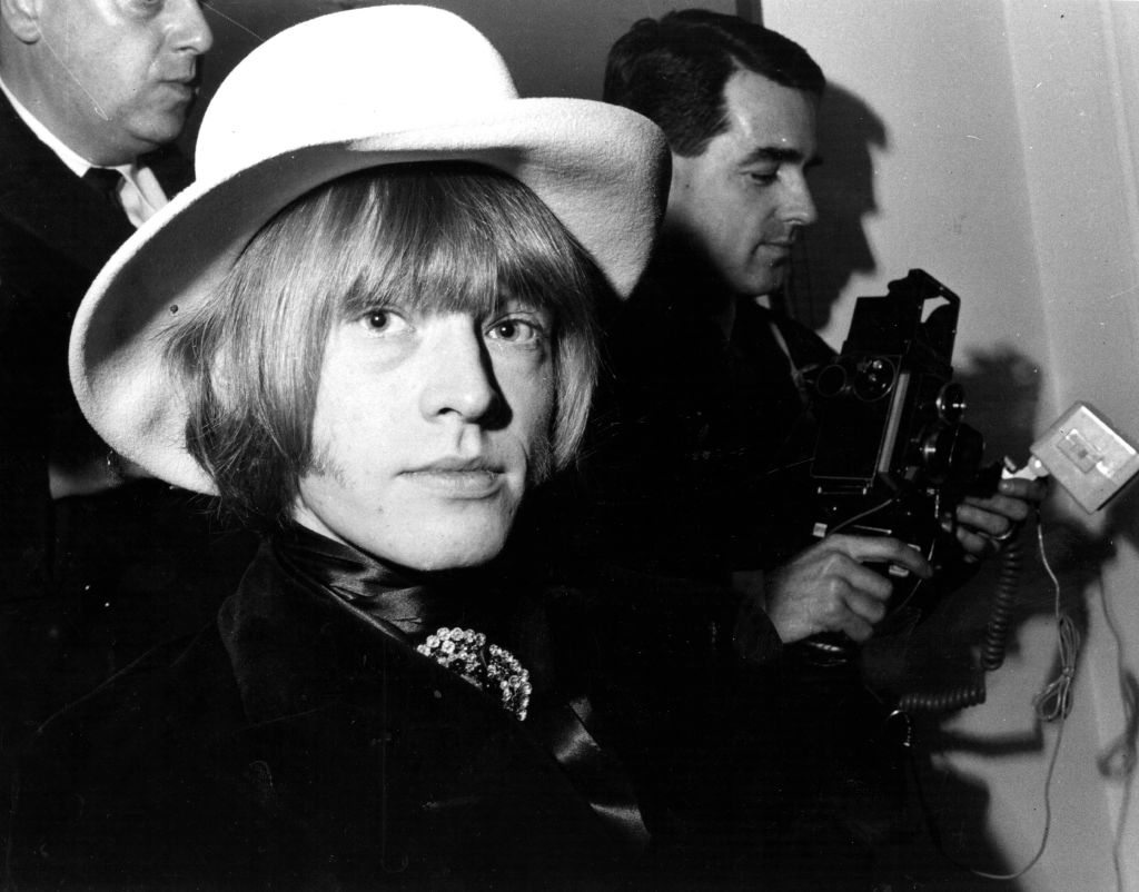 Brian Jones (1942 - 1969), a founder member of the British rock group The Rolling Stone