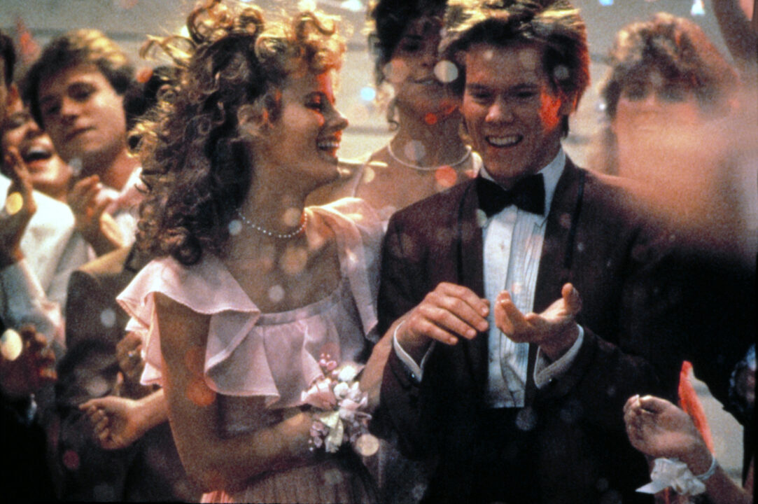 FOOTLOOSE, Kevin Bacon, Lori Singer, 1984