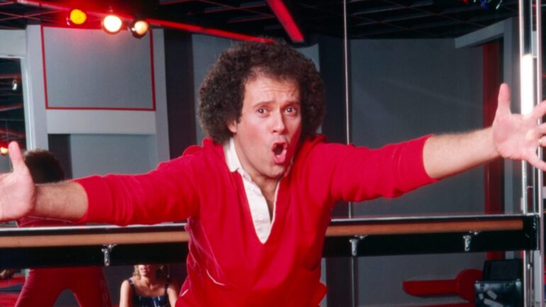 Richard Simmons of THE RICHARD SIMMONS SHOW, 1981.