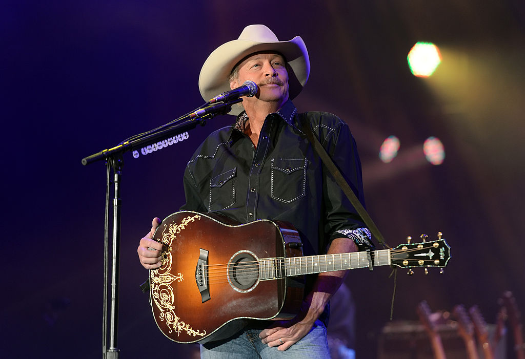 Alan Jackson performs at US Cellular Coliseum on May 9, 2015 in Bloomington, Illinois.