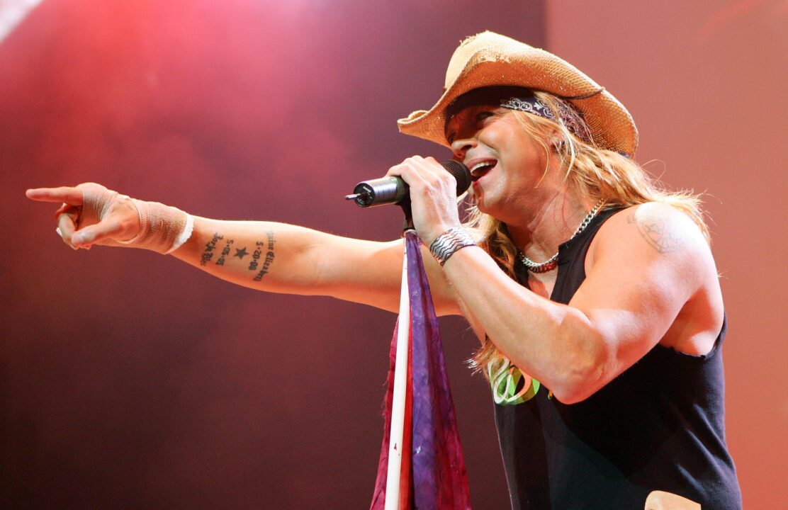 LAS VEGAS - AUGUST 17: Poison singer Bret Michaels performs during a sold-out show at the Pearl concert theater at the Palms Casino Resort August 17, 2007 in Las Vegas, Nevada. The rock group is touring in support of the new album of cover songs, "Poison'd!" 