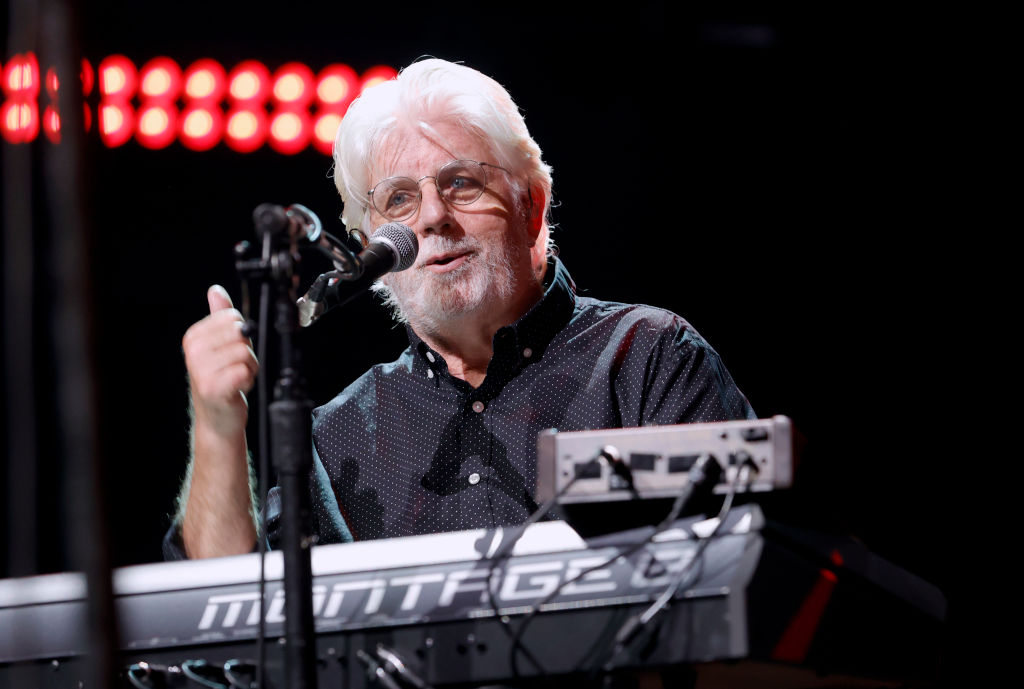 In this image released on October 1, 2021, Michael McDonald of The Doobie Brothers performs live onstage at iHeartRadio ICONS with The Doobie Brothers at iHeartRadio Theater in Burbank, California