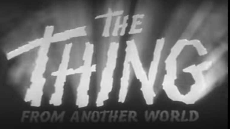 screenshot of the opening title for the 1951 movie 
