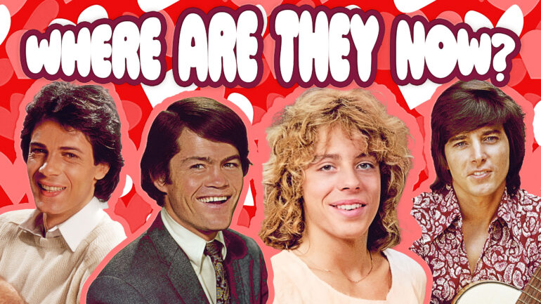 1970s Teen heartthrobs collage