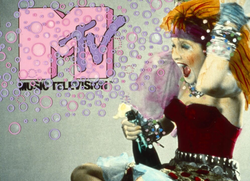 MTV promo with Cyndi Lauper, 1982