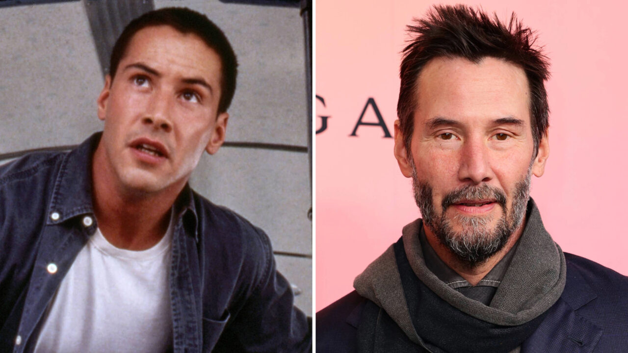 Keanu Reeves, Speed then and now