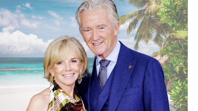 MONTE-CARLO, MONACO - JUNE 19: Linda Purl and Patrick Duffy attend the 