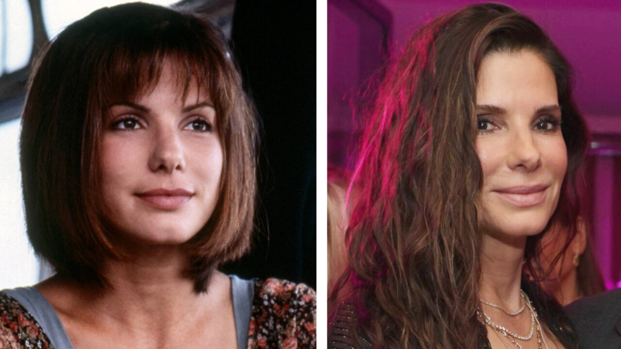 Sandra Bullock, Speed, then and now