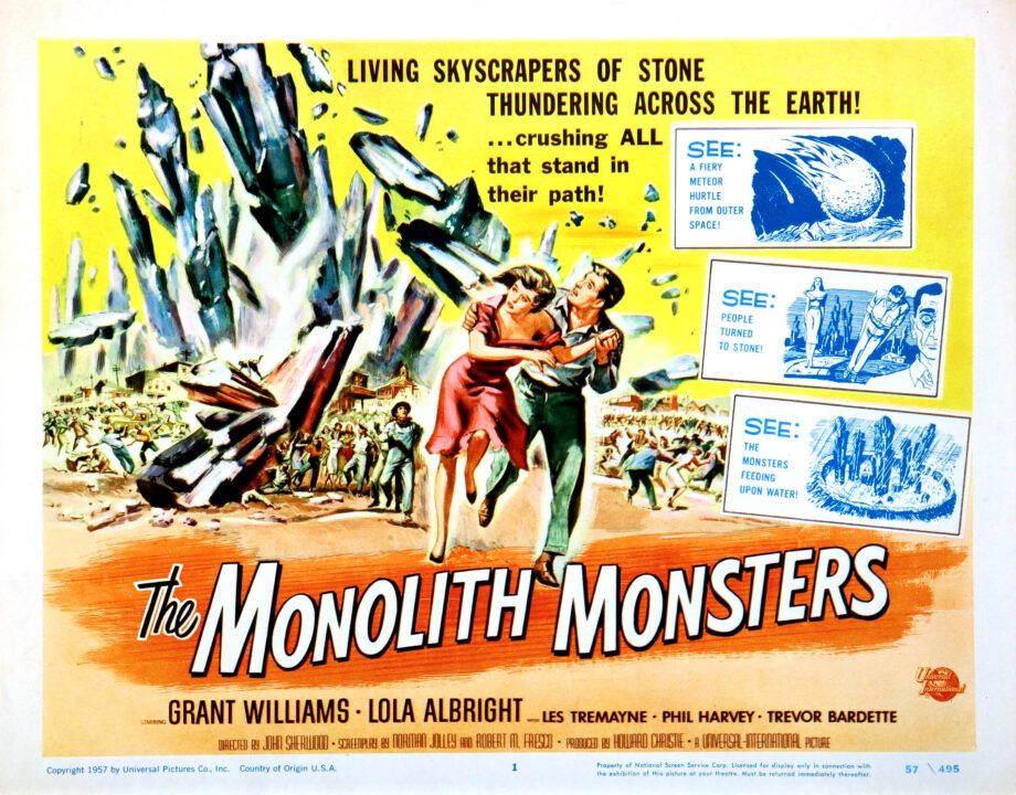 The Monolith Monsters Grant Williams, Lola Albright, 1957