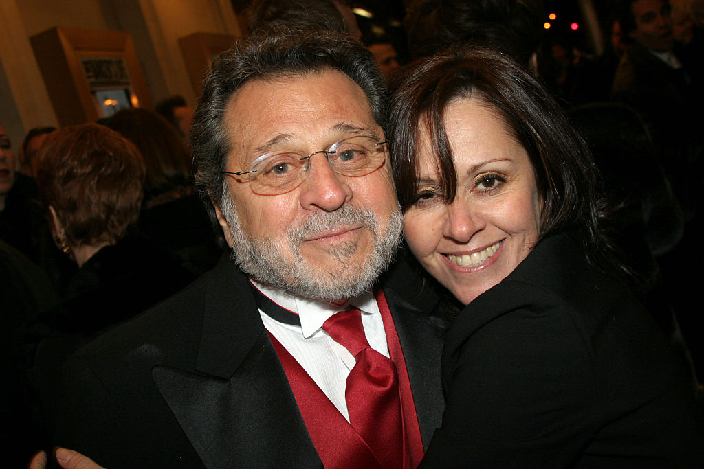 Tony Mordente and Lisa Mordente during Chita Rivera: The Dancer's Life Broadway Opening Night - Arrivals at The Gerald Schoenfeld Theatre in New York City, New York, United States