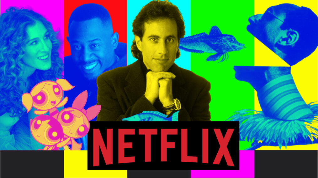 Collage of shows streaming on Netflix in June