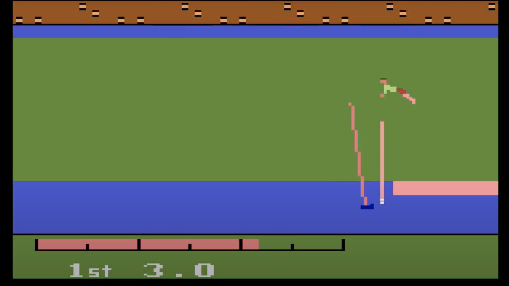 screenshot from the 1983 Atari 2600 video game 