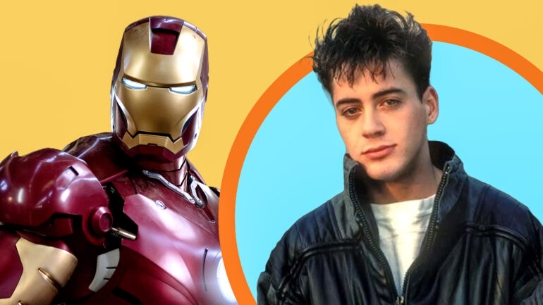 Robert Downey Jr in Iron Man