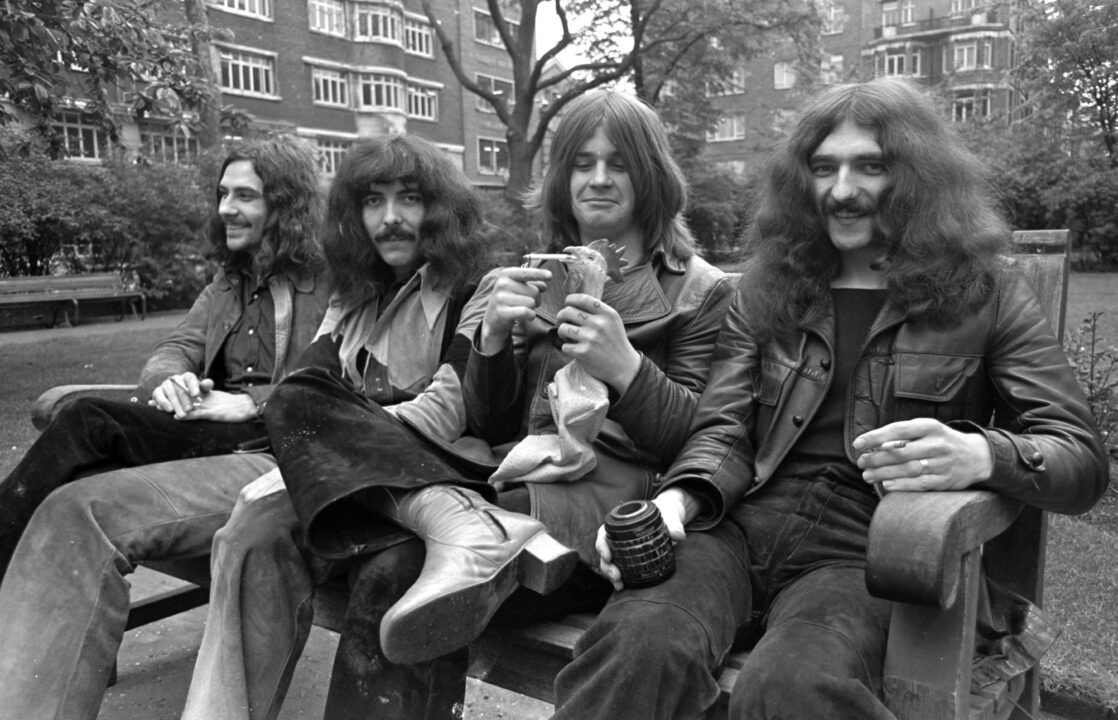 Black Sabbath, 1970: Bill Ward, Tony Iommi, Ozzy Osbourne, Geezer Butler in , 