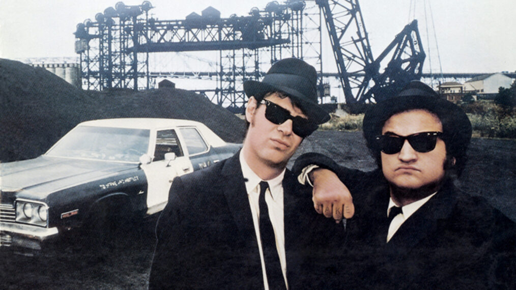 The Blues Brothers Dan Aykroyd, John Belushi, poster art, 1980