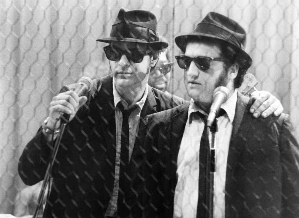 The Blues Brothers from left: Dan Aykroyd, John Belushi, 1980