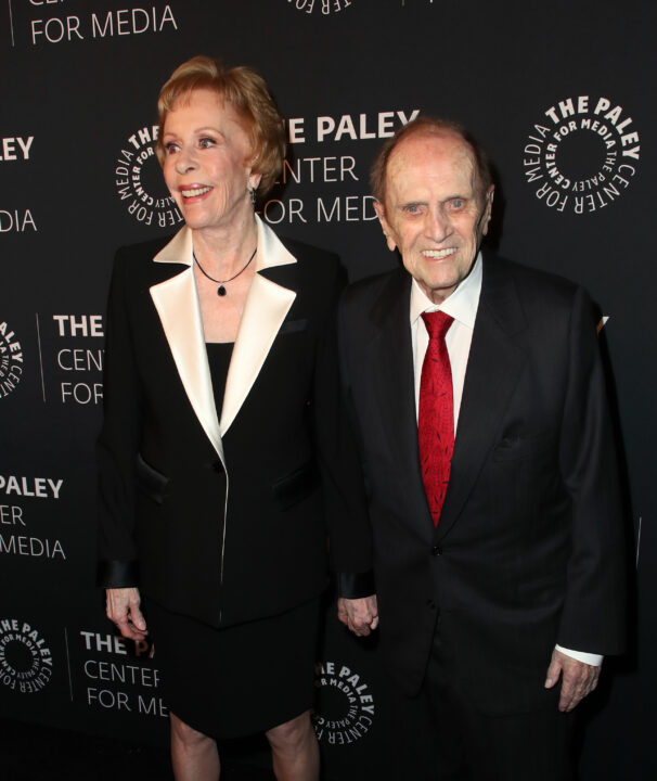 BEVERLY HILLS, CALIFORNIA – NOVEMBER 21: Carol Burnett and Bob Newhart attend the Paley Honors: A Special Tribute to Television’s Comedy Legends at the Beverly Wilshire Four Seasons Hotel on November 21, 2019 in Beverly Hills, California.