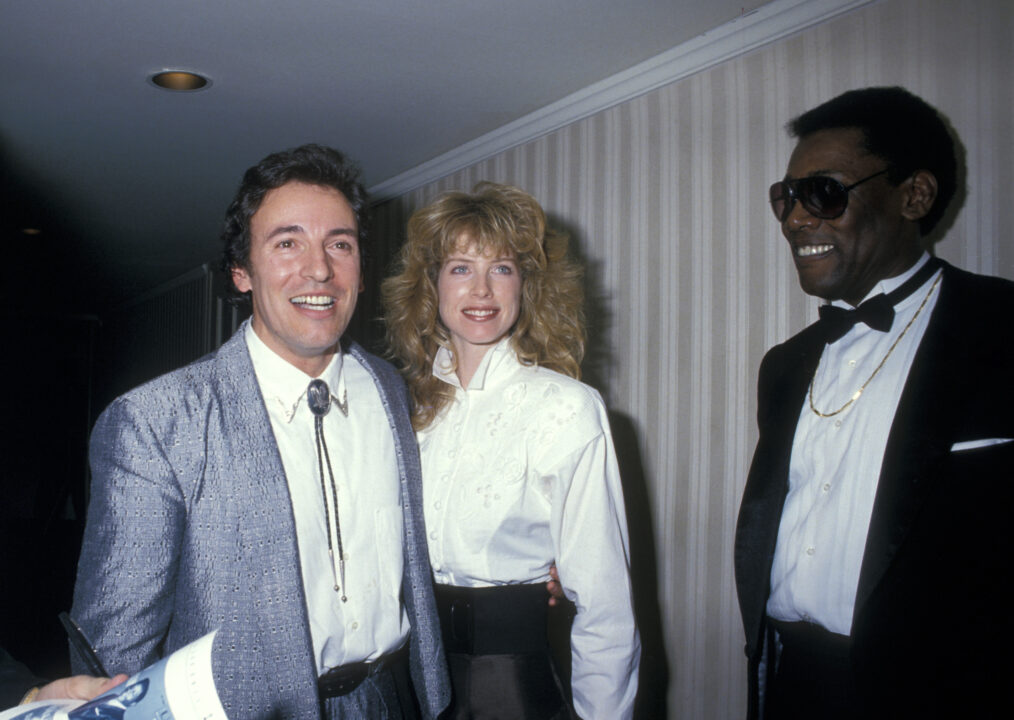 Bruce Springsteen, Julianne Phillips and guests at the Waldorf Astoria Hotel in New York City, New York 