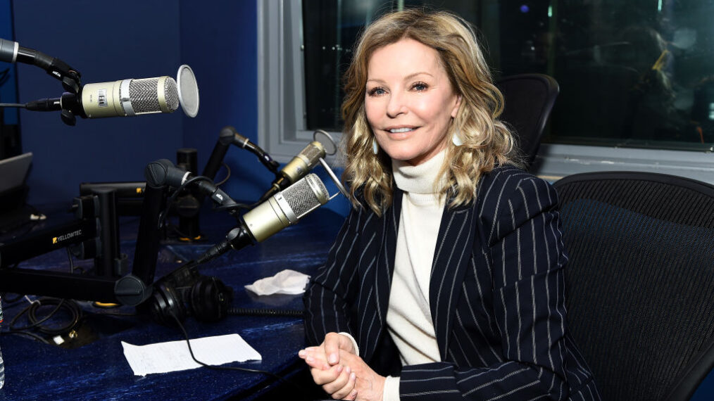 Cheryl Ladd visits SiriusXM at SiriusXM Studios on March 11, 2020 in New York City