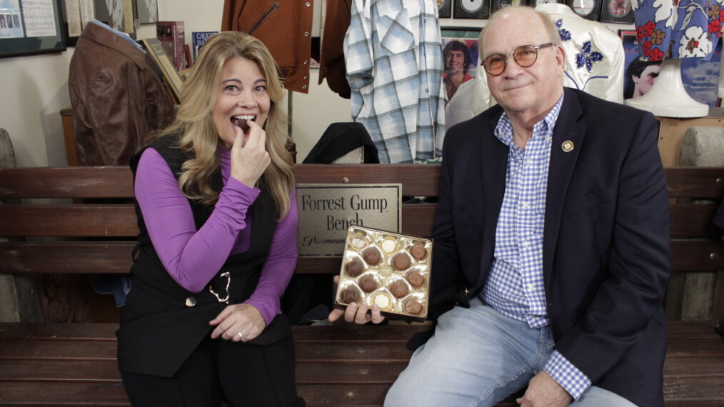 Collector's Call Lisa Whelchel MeTV Forrest Gump bench