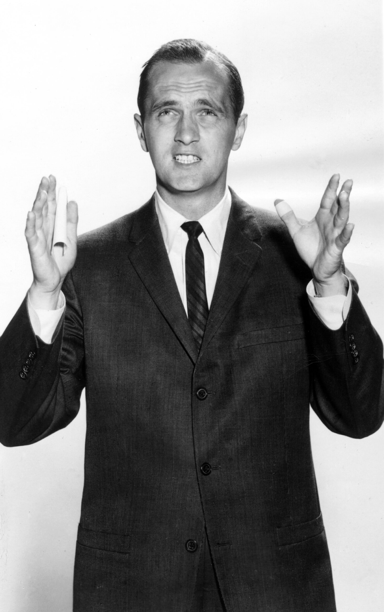 THE ED SULLIVAN SHOW, guest Bob Newhart, January 8, 1960. 1948-1971