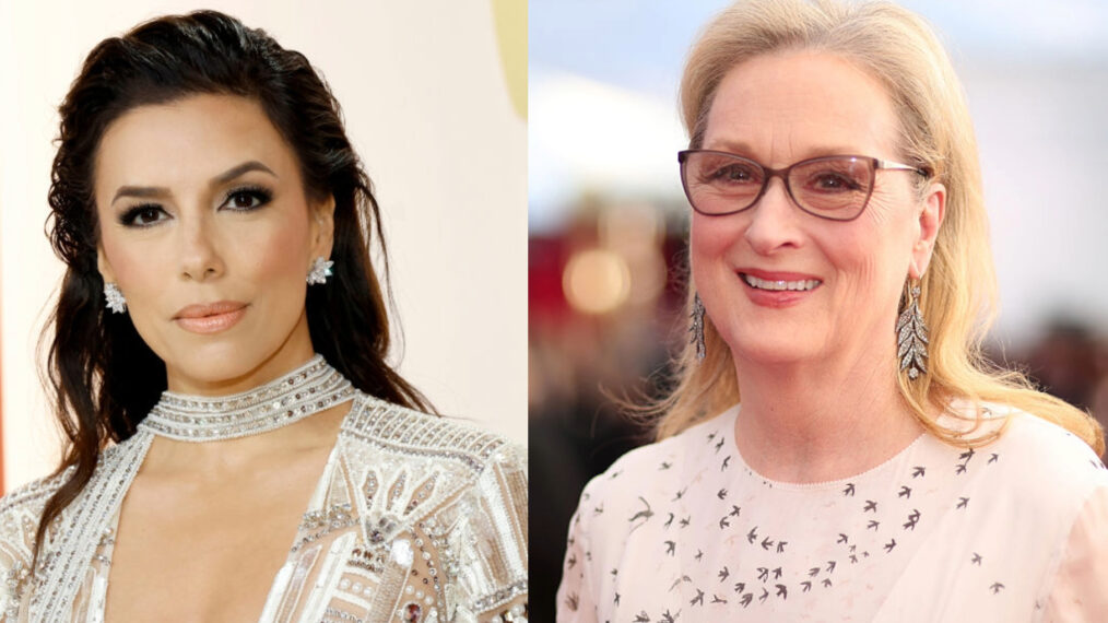 Eva Longoria Meryl Streep cousins