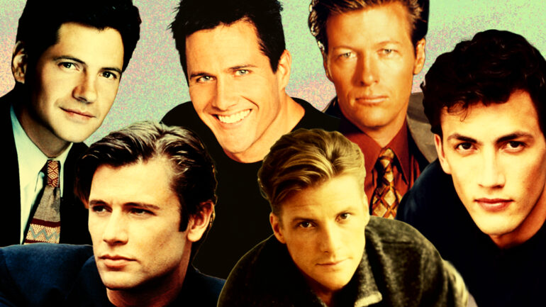 Men of Melrose Place Collage