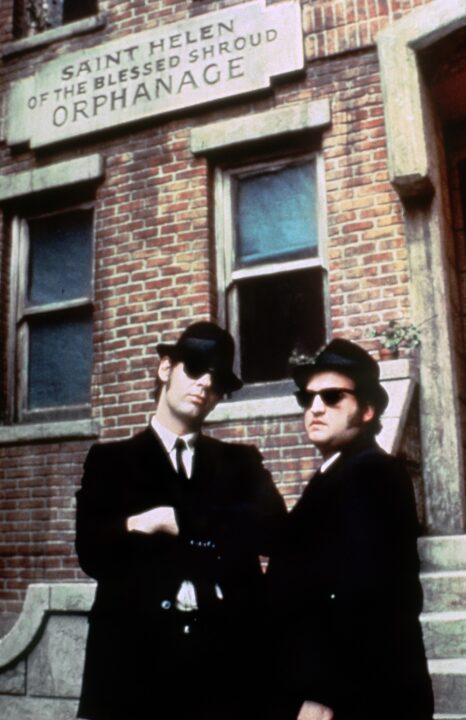 The Blues Brothers from left: Dan Aykroyd, John Belushi, 1980