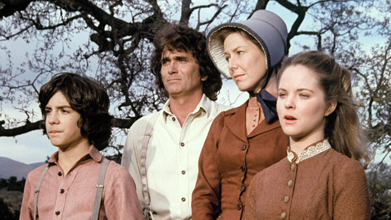 LITTLE HOUSE ON THE PRAIRIE, (from left): Mathew Laborteaux, Michael Landon, Karen Grassle, Melissa Sue Anderson, 'Make Them Proud, Part II', (Season 6, ep. 619, aired Feb. 4, 1980), 1974-1983.