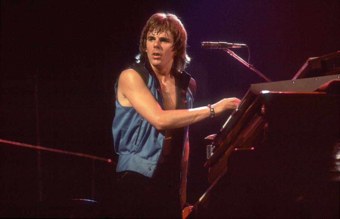 Jonathan Cain of Journey at the Rosemont Horizon in Rosemont, Illinois, June 12, 1983. 