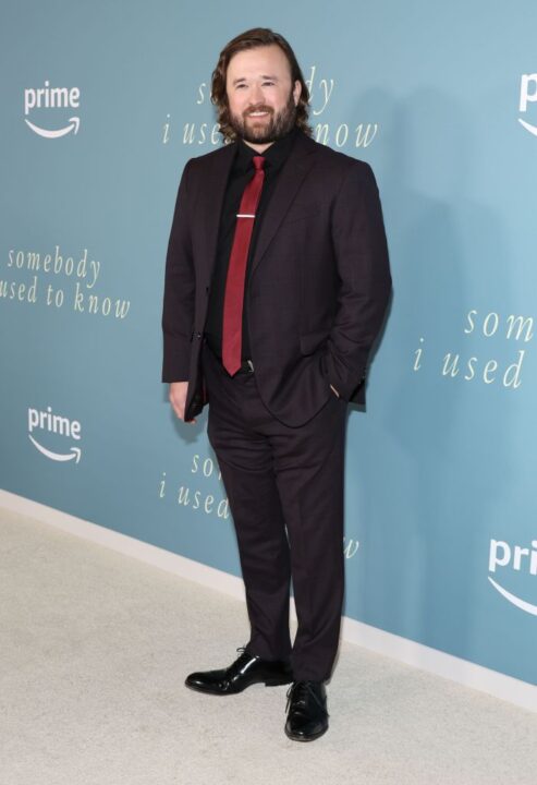 Haley Joel Osment attends the Los Angeles premiere of Prime Video's "Somebody I Used To Know" at Culver Theater on February 01, 2023 in Culver City, California