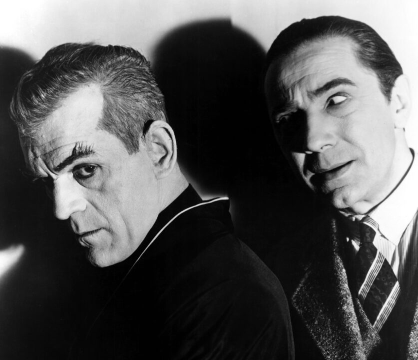 THE BLACK CAT, Boris Karloff, Bela Lugosi, 1934