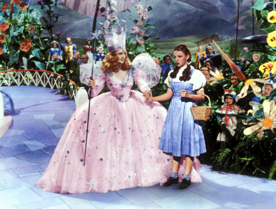 THE WIZARD OF OZ, Billie Burke, Judy Garland, 1939