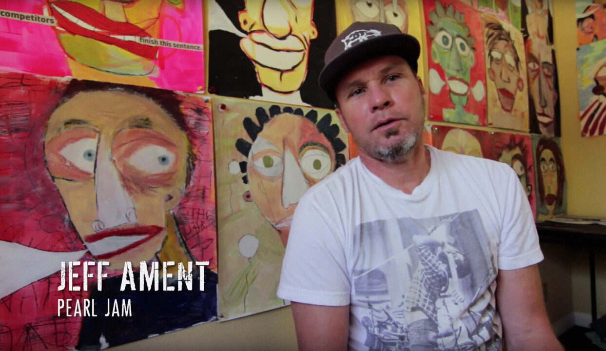 THE CADILLAC TRAMPS: LIFE ON THE EDGE, Jeff Ament of Pearl Jam, 2017. 