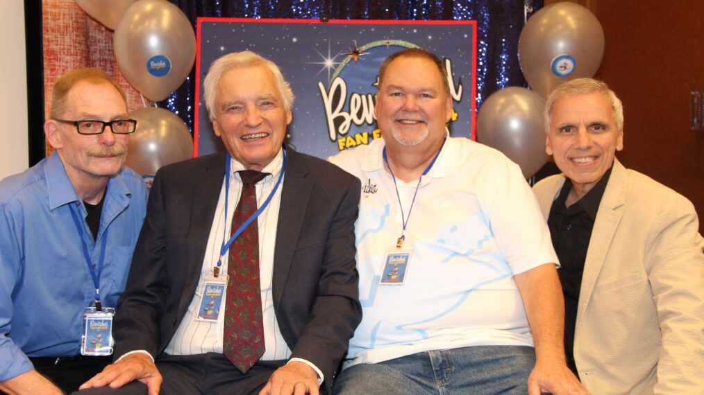 From left: Mark R. Simpson, David Selby, Chris York, Herbie J Pilato