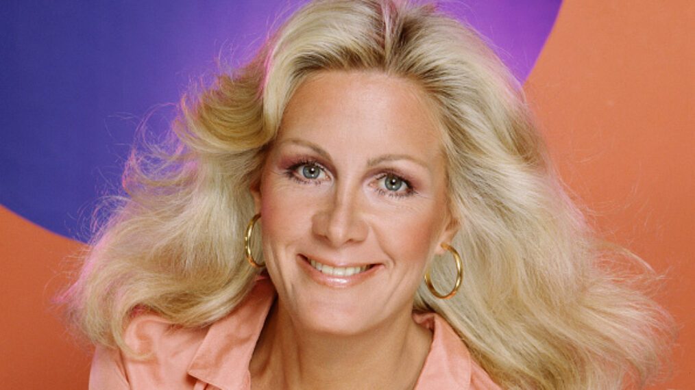 Publicity portrait of American actress Joan Van Ark for the TV soap opera series 'Knots Landing,' 1983