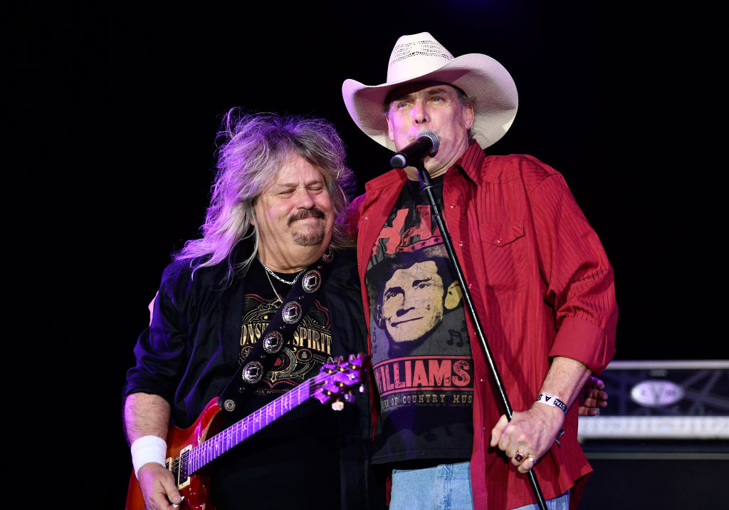 INDIO, CA - APRIL 27: (L-R) Bobby Ingram and Phil McCormack of Molly Hatchet performs onstage during 2018 Stagecoach California's Country Music Festival at the Empire Polo Field on April 27, 2018 in Indio, California. 