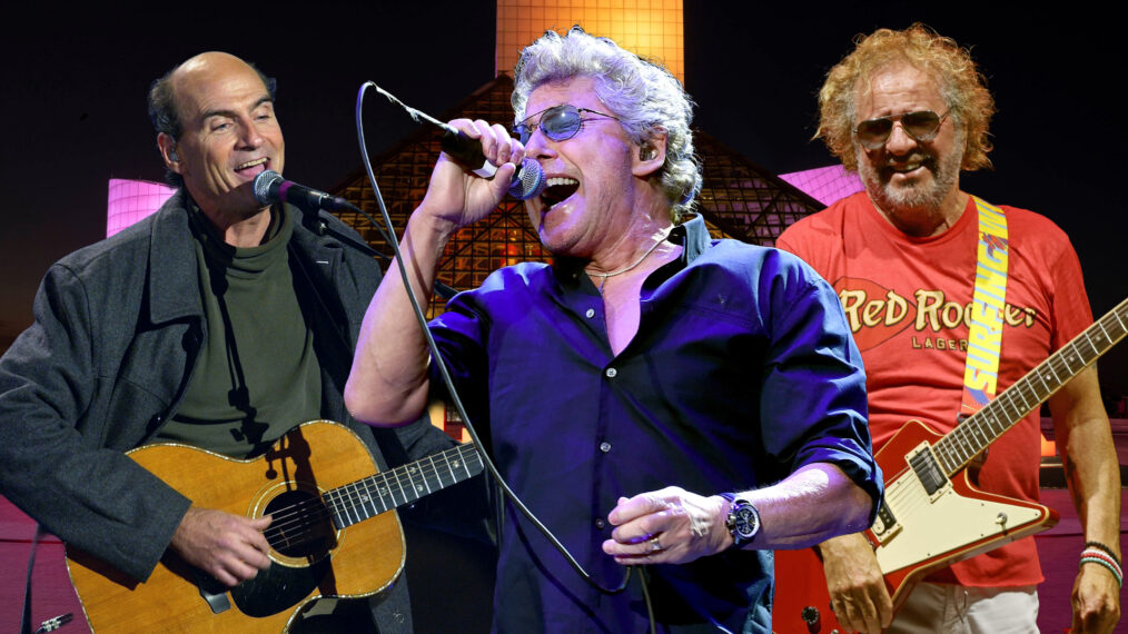 Rock & Roll Hall of Fame 2024 Show Will Feature James Taylor, Roger Daltrey, Sammy Hagar & More