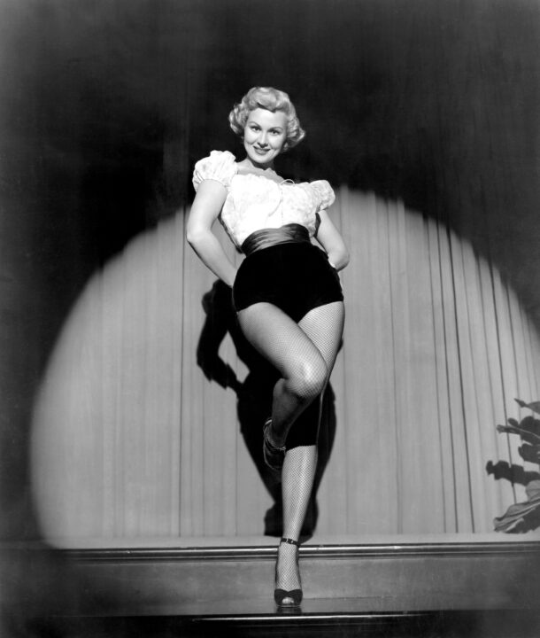 SHE'S BACK ON BROADWAY, Virginia Mayo, 1953