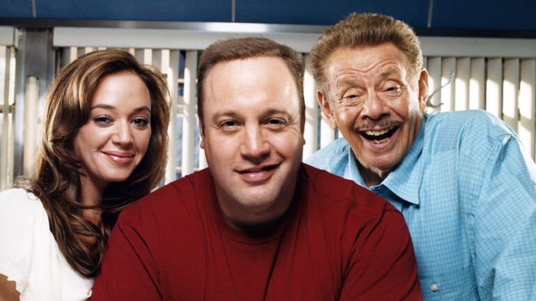 The King of Queens from left: Leah Remini, Kevin James, Jerry Stiller, (2002), 1998-2007