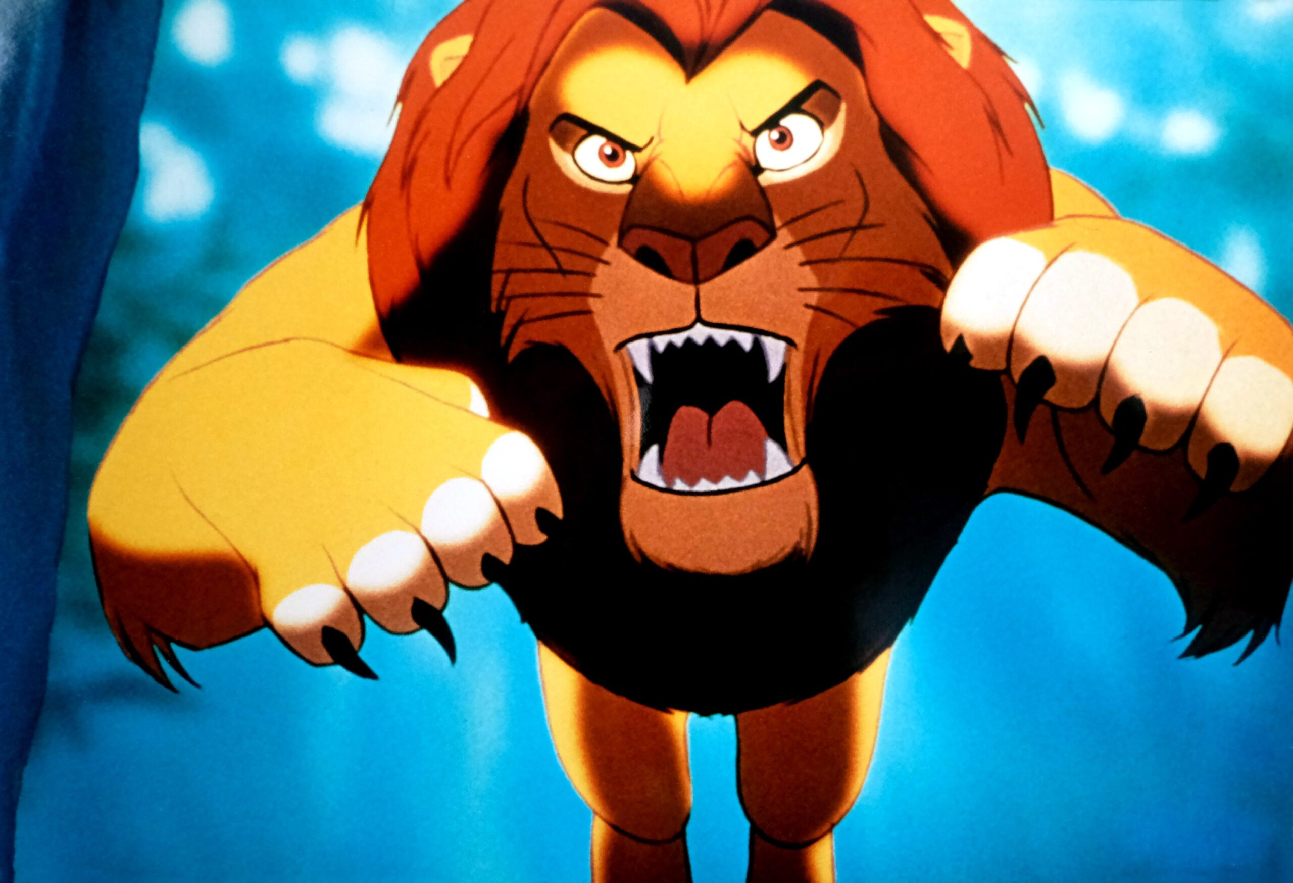 THE LION KING, Mufasa (voiced by James Earle Jones), 1994.