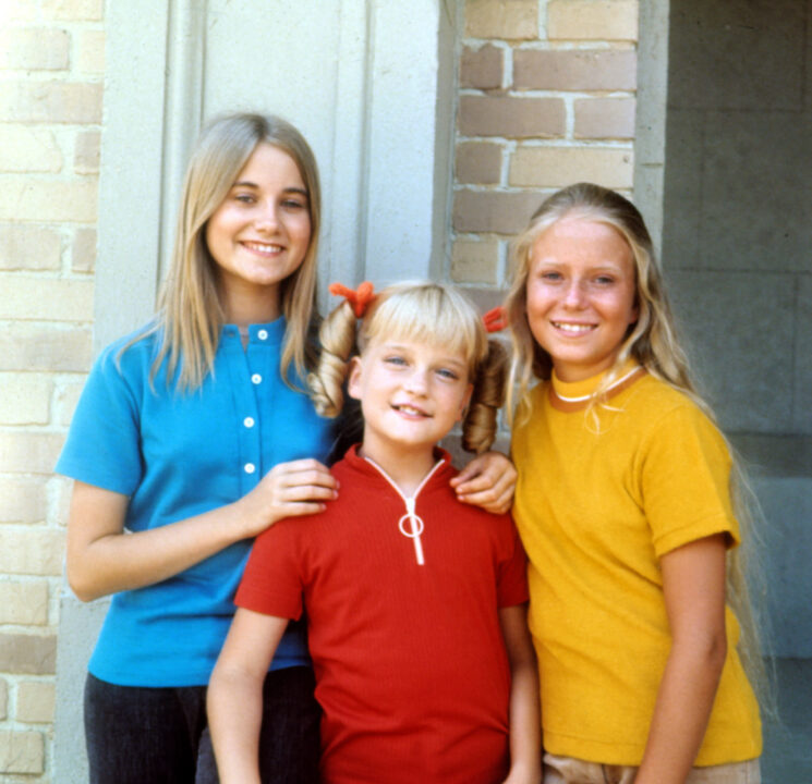 BRADY BUNCH, Maureen McCormick, Susan Olsen, Eve Plumb, 1969-1974