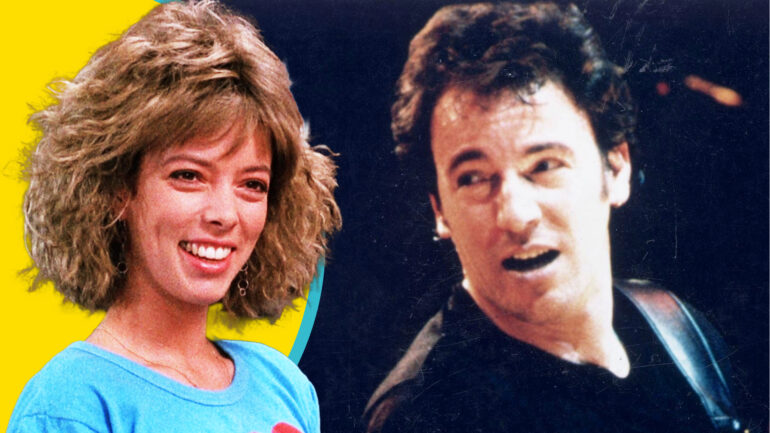 Pamela & Bruce Springsteen collage