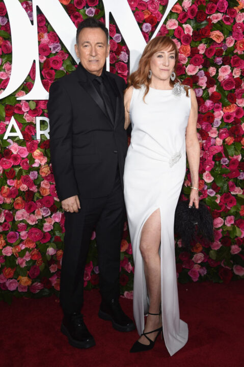 Bruce Springsteen and his wife Patti Scialfa attend the 72nd Annual Tony Awards at Radio City Music Hall on June 10, 2018 in New York City