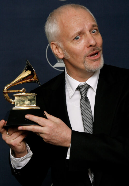 poses in the press room at the 49th Annual Grammy Awards at the Staples Center on February 11, 2007 in Los Angeles, California.